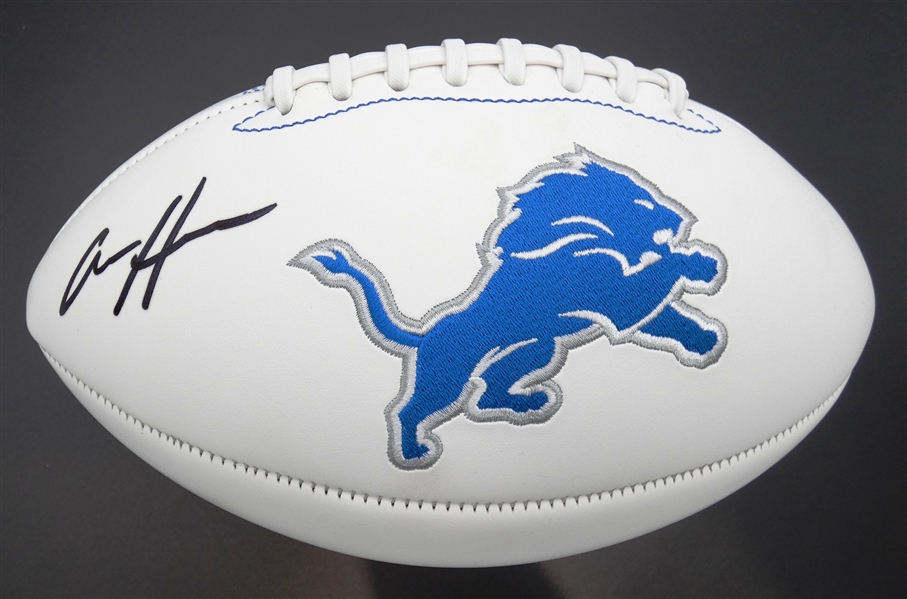 Aidan Hutchinson Autographed Detroit Lions Football