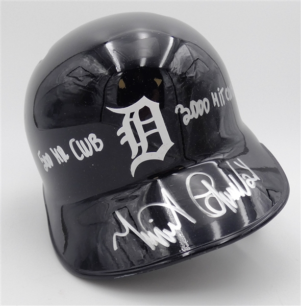 Miguel Cabrera Autographed Batting Helmet w/ 2 Inscriptions