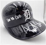 Miguel Cabrera Autographed Batting Helmet w/ 2 Inscriptions