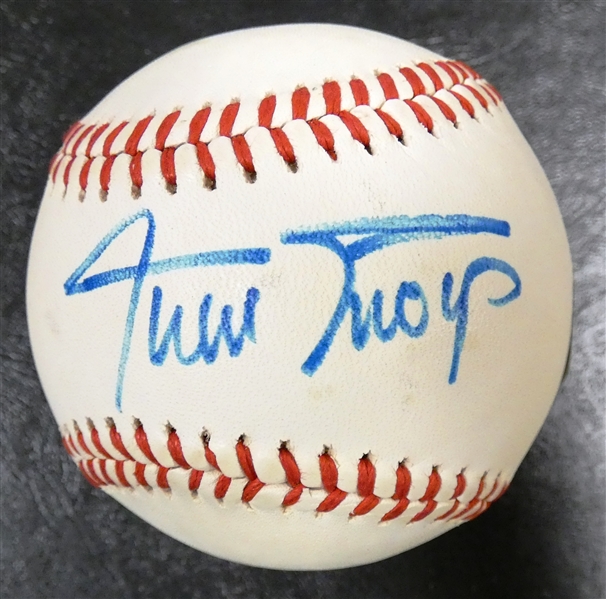 Willie Mays Autographed Baseball