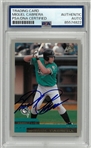 Miguel Cabrera Autographed 2000 Topps Traded Rookie Card