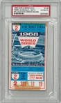 1968 World Series Game 2 Ticket