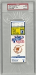 1984 World Series Game 2 Ticket Stub
