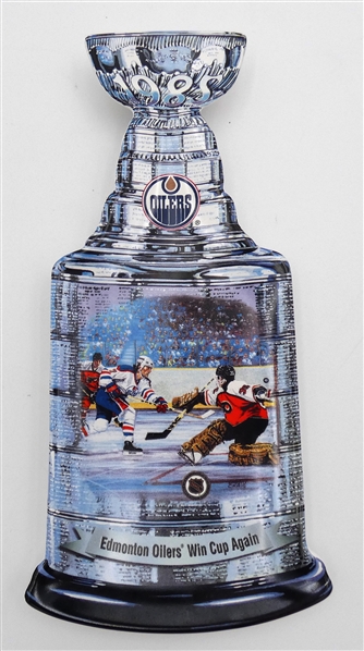 Edmonton Oilers 1985 Stanley Cup Plate