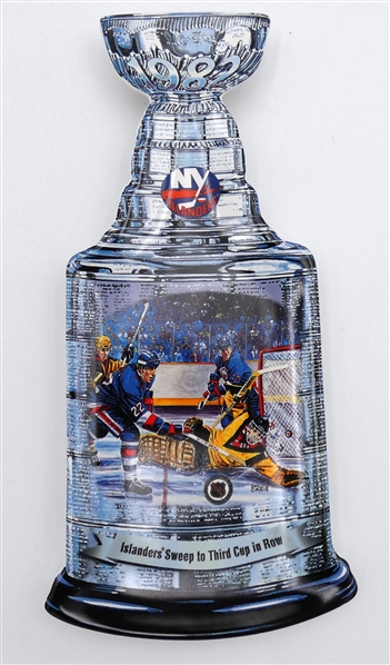 NY Islanders 1982 Stanley Cup Plate