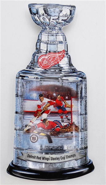 Detroit Red Wings 1955 Stanley Cup Plate