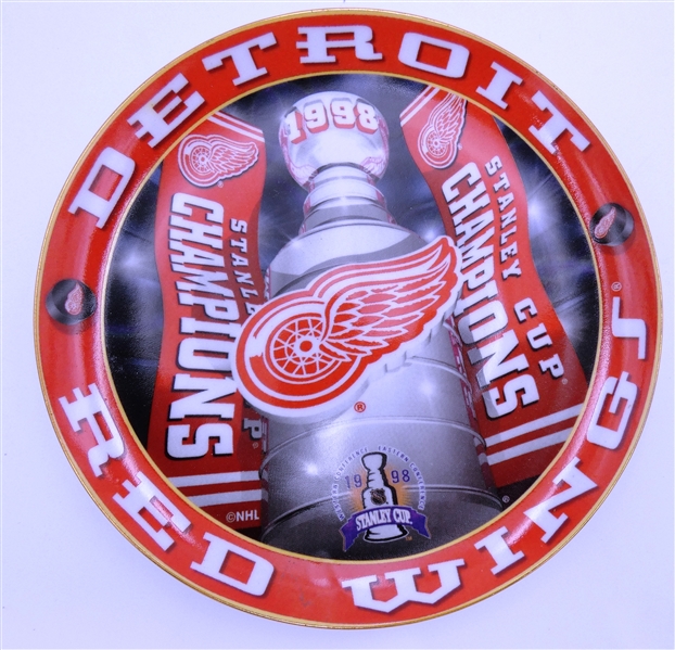 Detroit Red Wings 1998 Stanley Cup Plate