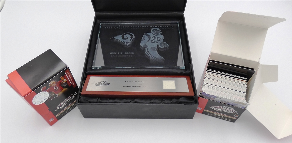 2003 Playoff Absolute Memorabilia Opened Box