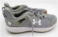 Justyn-Henry Malloy Game Worn Autographed Cleats