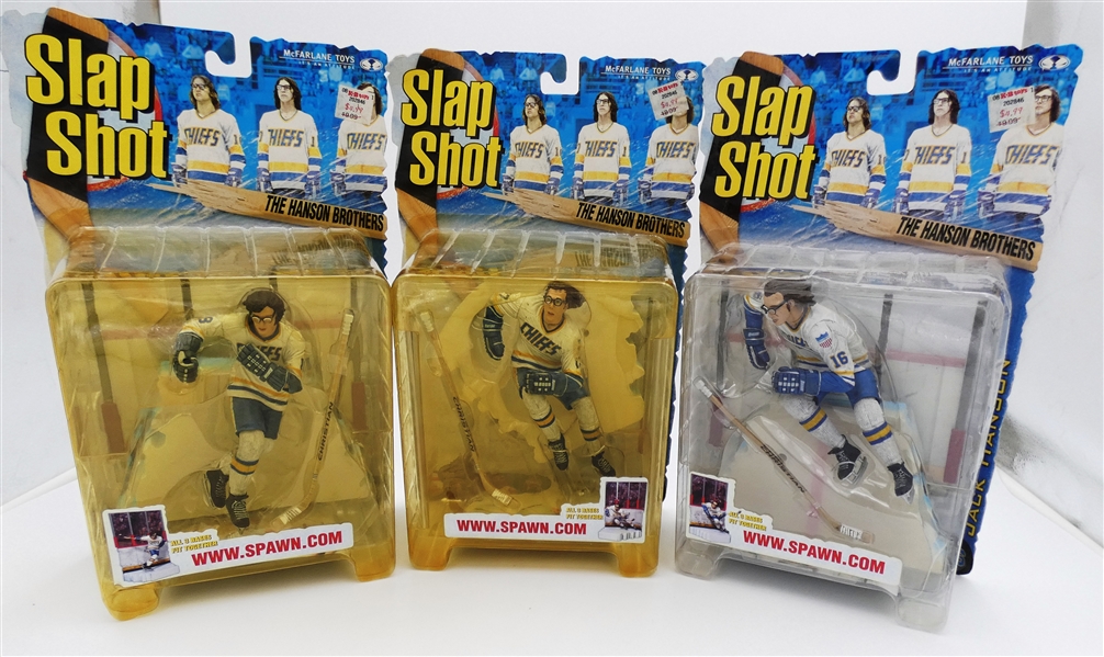 Hanson Brothers Slapshot McFarlane Figure Set