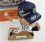 Jack Morris Autographed Fuzzy Mustache Bobblehead