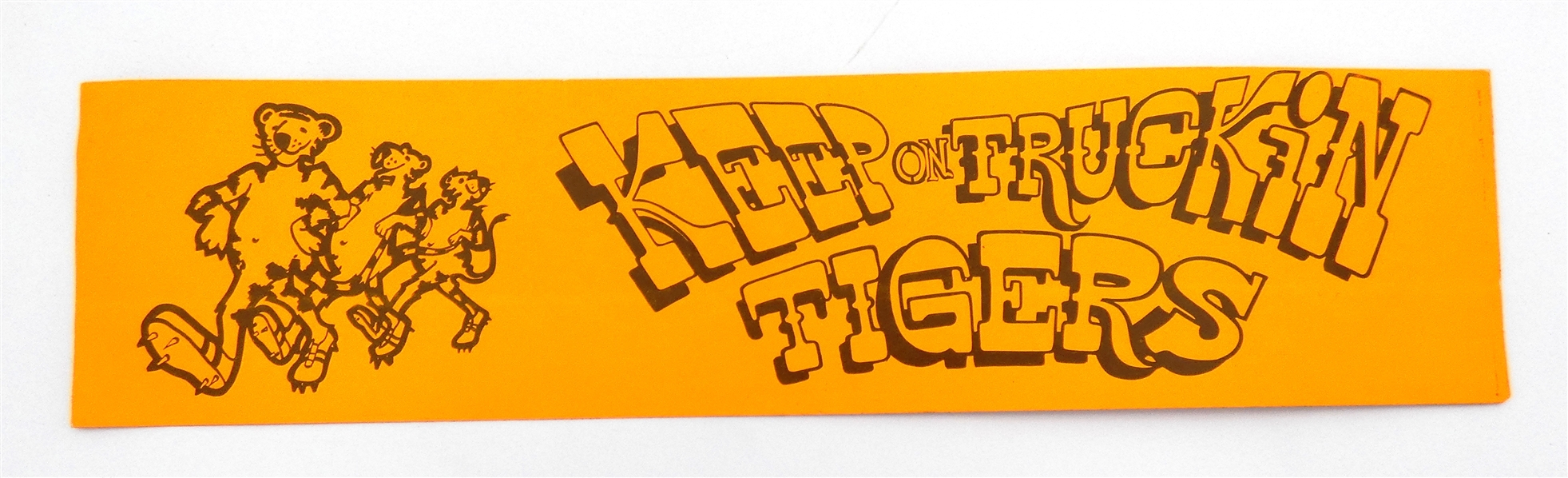 Detroit Tigers Bumper Sticker - Keep on Truckin