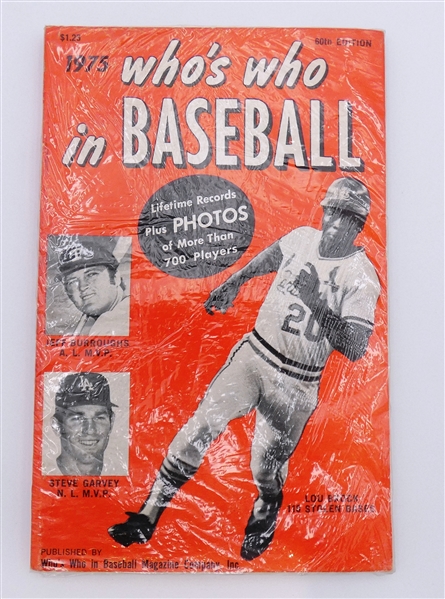 1975 Whos Who in Baseball