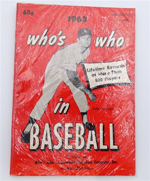 1963 Whos Who in Baseball