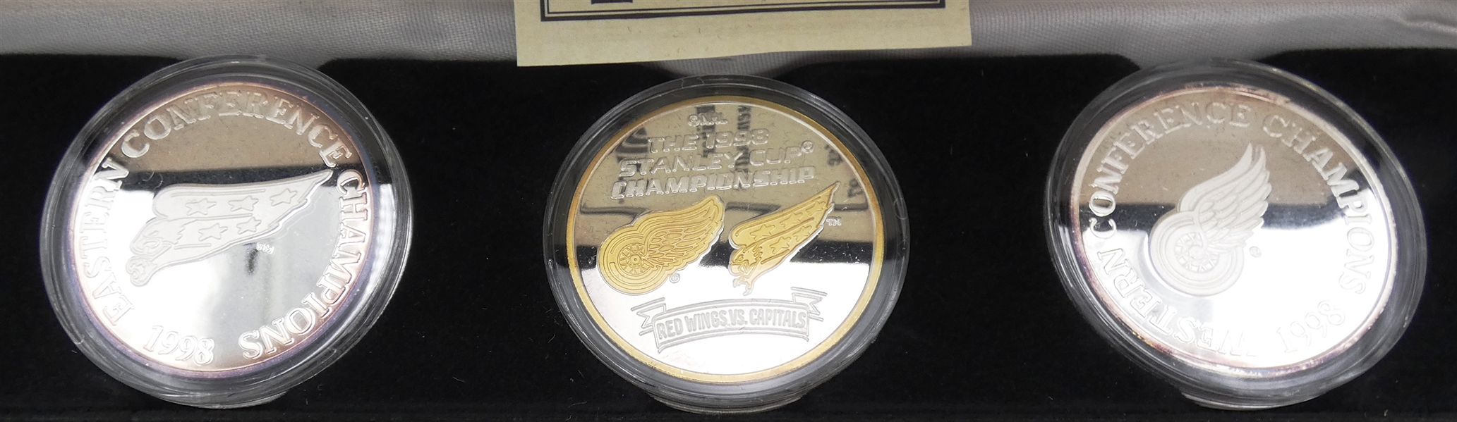 1998 Stanley Cup Playoffs .999 Silver Coin Set