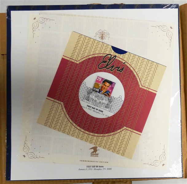 Elvis Legends of Music Stamps First Day of Issue