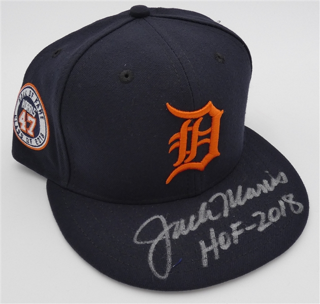 Jack Morris Autographed Tigers HOF Hat