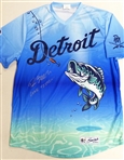 Parker Meadows Autographed Gone Fishin Jersey