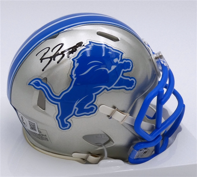 Brian Branch Autographed Detroit Lions Mini Helmet