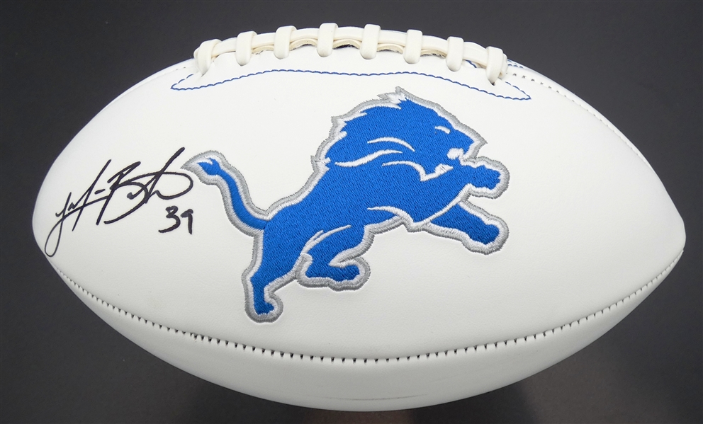 Jake Bates Autographed Lions Football