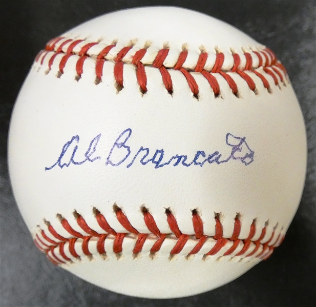 Al Brancato Autographed Baseball