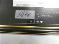 Mike Comrie Autographed Upper Deck Artistic Expressions 8x10 Framed
