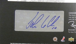 John LeClair Autographed Upper Deck Artistic Expressions 8x10 Framed