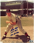 Billy Hoeft Autographed 8x10