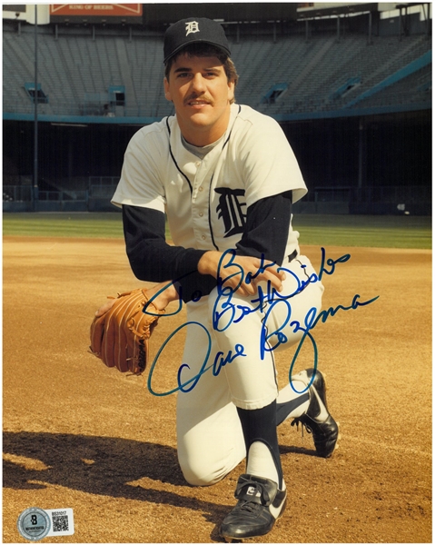 Dave Rozema Autographed 8x10