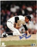 Mark "The Bird Fidrych Autographed 8x10