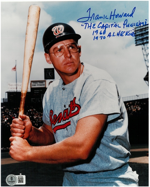 Frank Howard Autographed 8x10