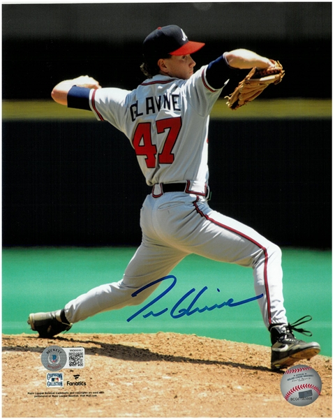 Tom Glavine Autographed 8x10