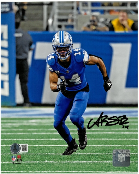 Amon-Ra St. Brown Autographed 8x10