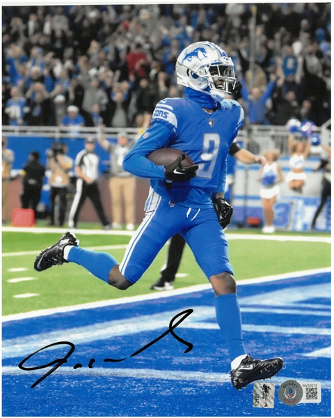 Jameson Williams Autographed 8x10