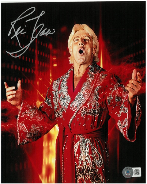 Ric Flair Autographed 8x10