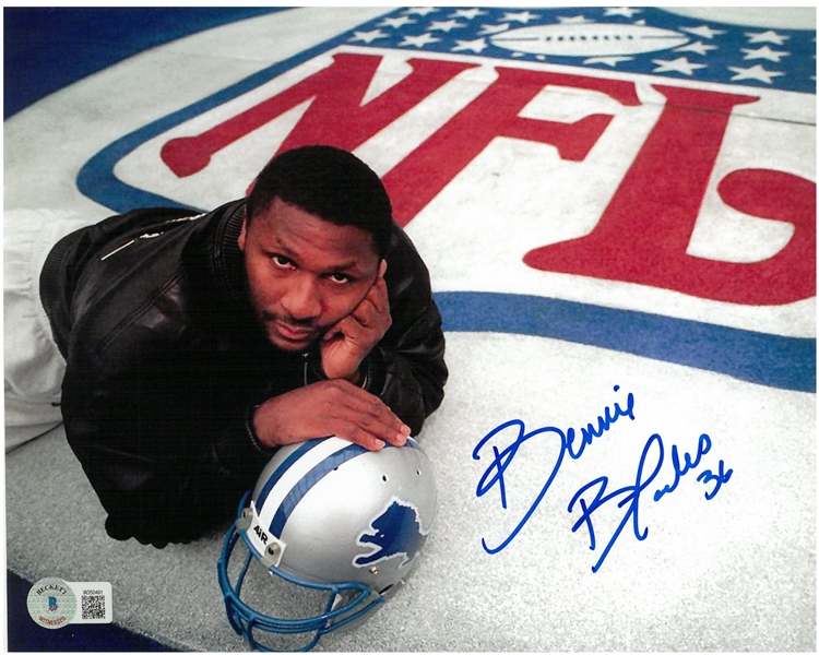 Bennie Blades Autographed 8x10