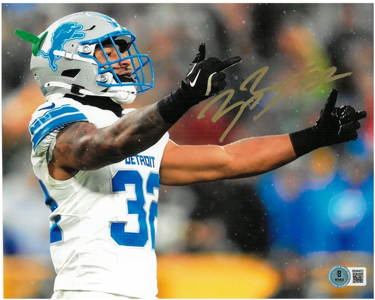 Brian Branch Autographed 8x10