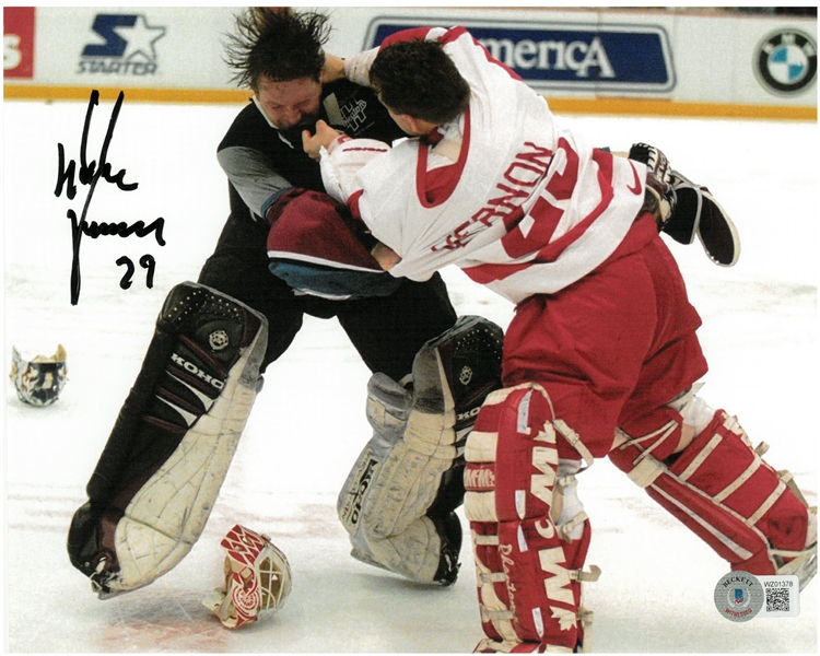 Mike Vernon Autographed 8x10
