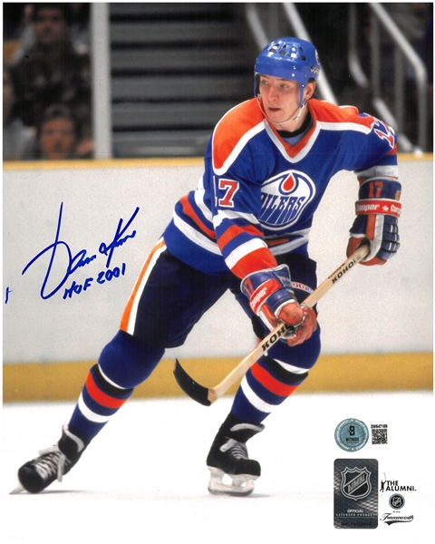 Jari Kurri Autographed 8x10