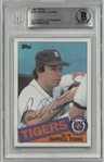 Darrell Evans Autographed 1985 Topps