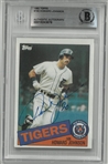 Howard Johnson Autographed 1985 Topps