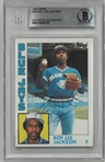 Roy Lee Jackson Autographed 1984 Topps