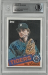 Bill Scherrer Autographed 1985 Topps