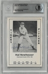 Hal Newhouser Autographed 1979 Diamond Greats