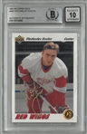 Viacheslav Kozlov 10 Grade Autographed 1991/92 Upper Deck Rookie Card