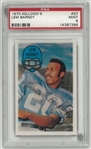 Lem Barney PSA 9 1970 Kelloggs