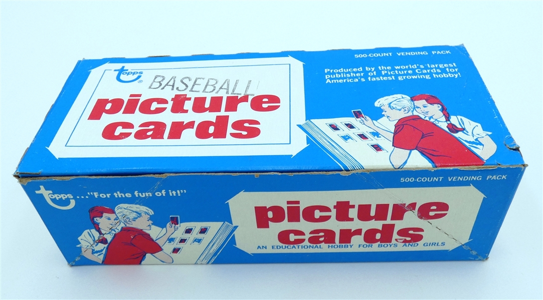 1982 Topps Baseball Vending Box