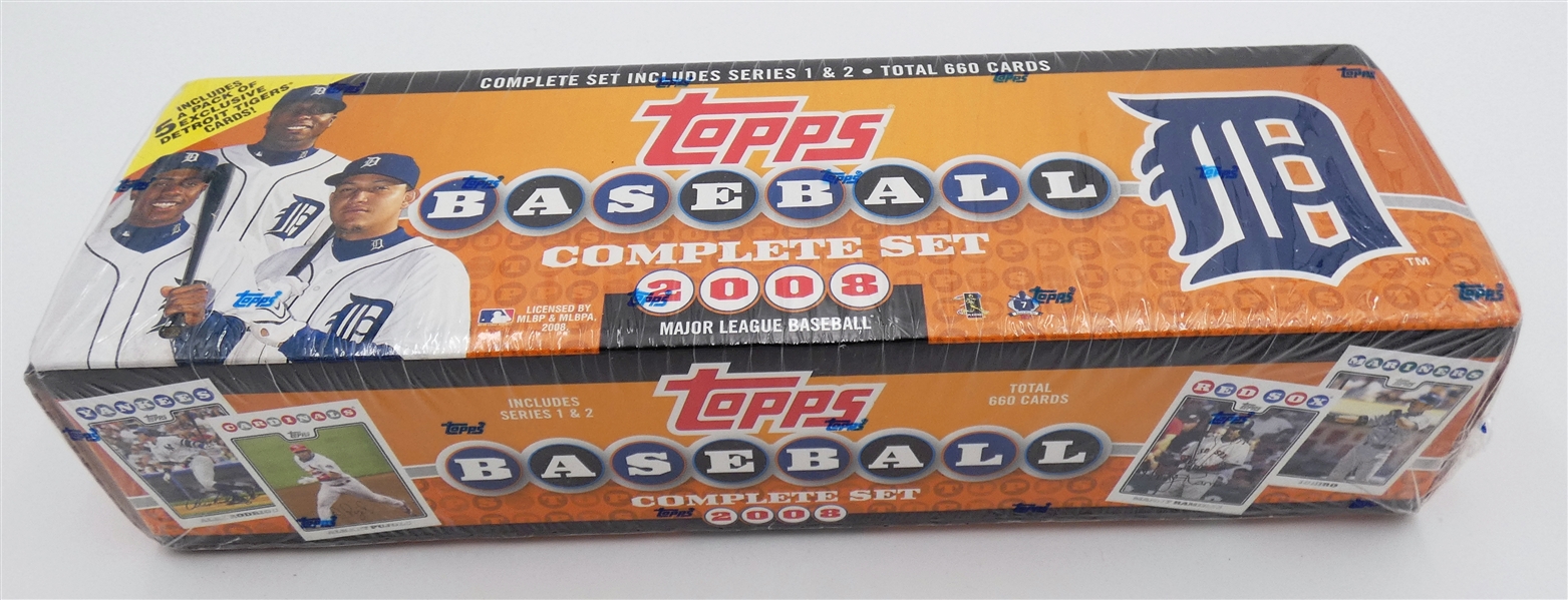 2008 Topps Baseball Factory Set - Detroit Edition