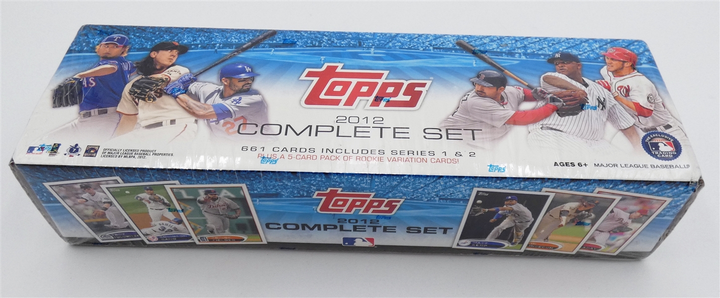 2012 Topps Baseball Factory Set