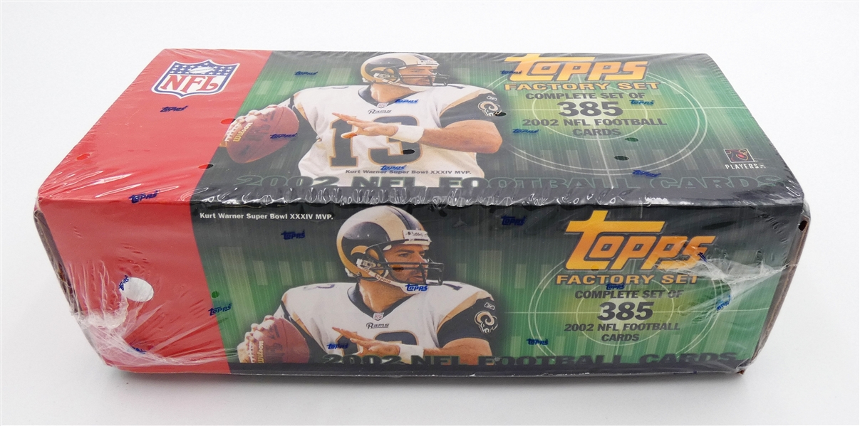 2002 Topps Football Factory Set